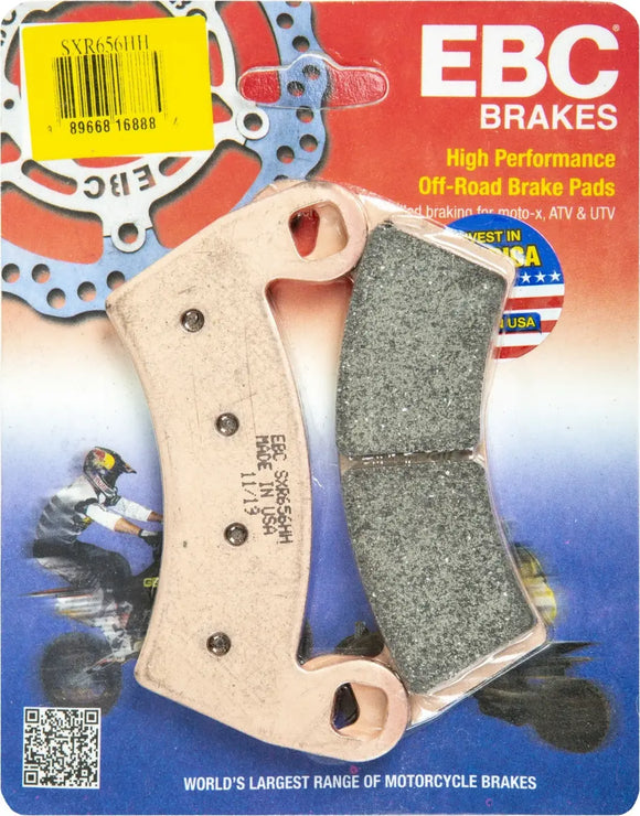 EBC SXR656HH SXR Series Sintered Race Brake Pads for Polaris RZR XP 1000, Ranger 1000 XP, RZR XP 900 & Ranger 570
