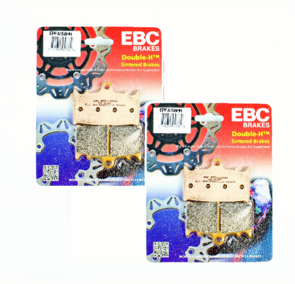 EBC Brake Pad Set Track Day Sintered - 2 Pair EPFA158HH for select Kawasaki Suzuki models