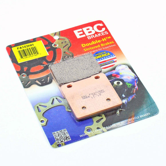EBC Sintered Brake Pad Set FA103HH - 1 Pair with Caliper Pins
