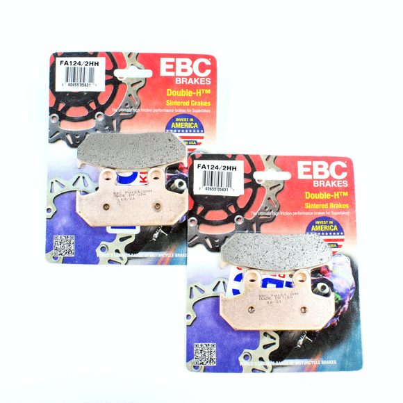 EBC Sintered Brake Pad Set - 2 Pair FA124/2HHx2