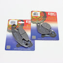 EBC Organic Brake Pads Set for 1994-2009 Kawasaki EX 500R NINJA Front Rear-1