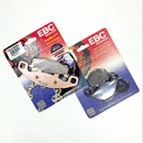 Brake Pad Set EBC HH Frt+Organic Rear-1994-2009 Kawasaki EX 500R NINJA Frt 2 Pr-1