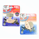 EBC R-Series Off Road Brake Pad Set 2 Pair FA130R+FA67R for select Kawasaki KLR650 KX models-2