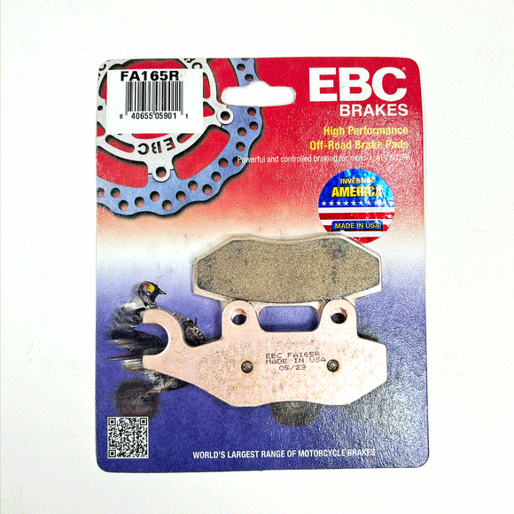EBC Brake Front & Rear Pad Set R-Series Off Road for Can Am Commander 800/1000