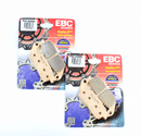 EBC Sintered Brake Pad Front FA142HH 2 pr for select Honda Triumph Suzuki Kawasaki-1
