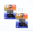 EBC Organic Brake Pad Set FA158 - 2 Pair with Caliper Pins-1