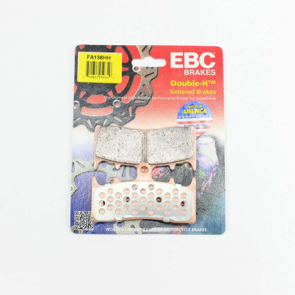 EBC Sintered Brake Pad Set FA188HH - 1 Pair with Caliper Pins