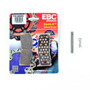 EBC Sintered Brake Pad Set FA188HH with Caliper Pins for select Kawasaki Suzuki-1