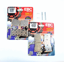 EBC Sintered Brake Pads 2 Pr with Caliper Pins for select Kawasaki Suzuki-1