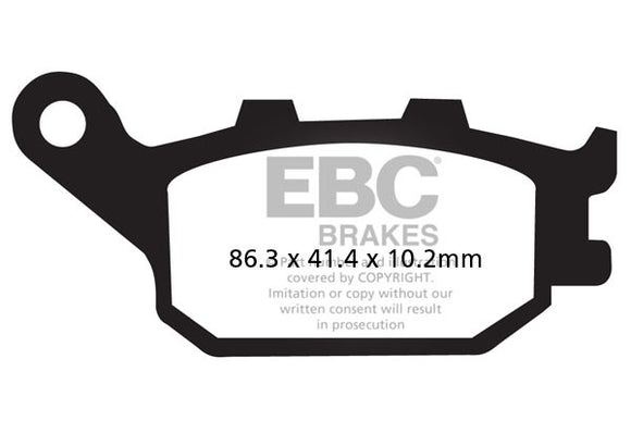 EBC FA174HH+FA196HH Sintered Brake Pad Set for select Honda 1100/1300 Front/Rear - 2 Pair