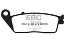 EBC Sintered Brake Pad Set - 2 Pair FA196HH+FA214/2HH-6