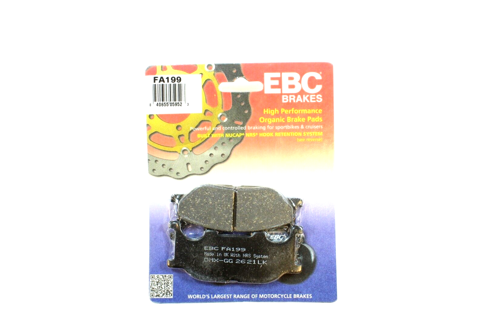 EBC Brake Pads Sintered for 2011-2013 Yamaha V Star 1300:XVS1300A-Front