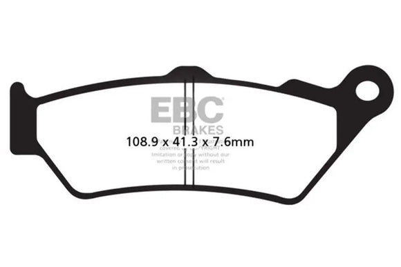 EBC Sintered Brake Pads 2 Pair FA209/2HH - check fitment table