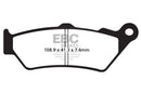 EBC Sintered Brake Pads 2 Pr FA209/2HHx2+FA213HH Front+Rear check fitment table-6