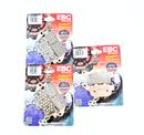 EBC Sintered Brake Pad Set - 3 Pair FA226HHx2+FA140HH Front & Rear-1
