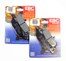 EBC Organic Brake Pad Set - 2 Pair FA229+FA231-2