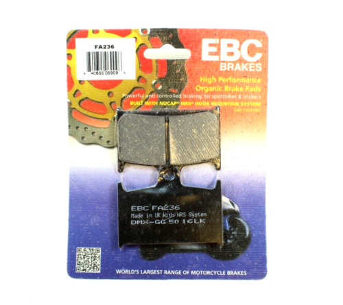 EBC Brake Pads Organic  for 1994-2004 Triumph Speed Triple-Front