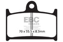 EBC Sintered Brake Pad Set - 2 Pair FA236HHX2-3