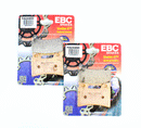 EBC Sintered Brake Pad Set - 2 Pair FA244HHx2-2