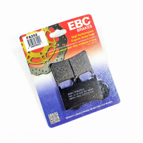 EBC Organic Brake Pad Set - 2 Pair FA252x2
