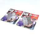 EBC Sintered Brake Pads 2 Pair FA261HH for select Honda Victory models-2