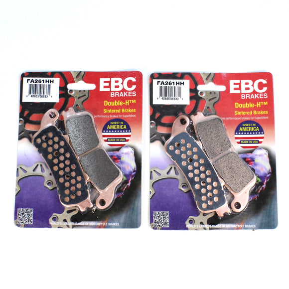 EBC Sintered Brake Pads 2 Pair FA261HH for select Honda Victory models