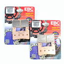EBC Sintered Brake Pad Set - 2 Pair FA296HHx2 for select Honda Kawasaki Hyosung-2