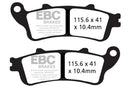 EBC HH Sintered Brake Pad Set for 2014-15 Honda GL1800C VALKYRIE Front Rear 3 Pr-5
