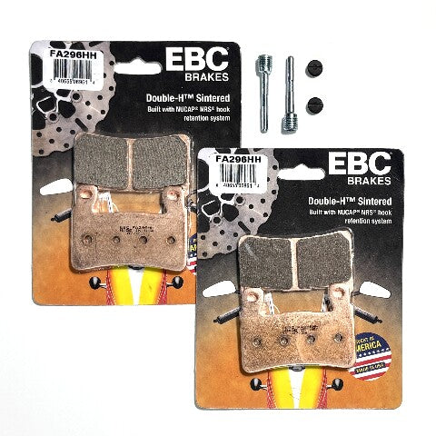 EBC Sintered Brake Pads (set of 2) and Caliper Pad Pins for select Honda models