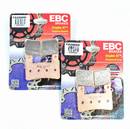 EBC Sintered Brake Pads (set of 2) and Caliper Pad Pins for select Honda models-2