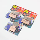 EBC Sintered Brake Pad Set - 3 Pair FA322/4HHx2+FA266HH Front & Rear-2