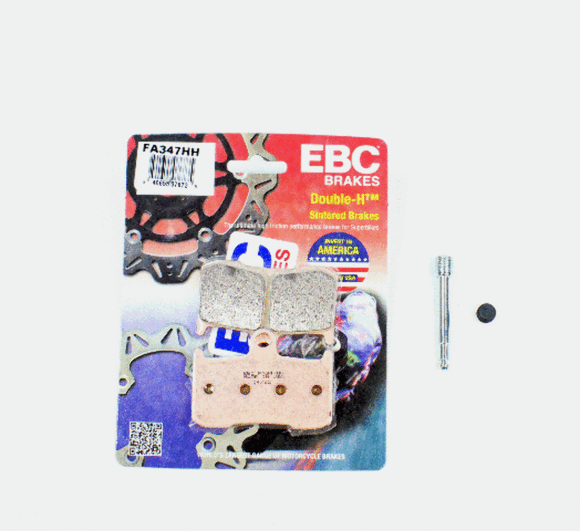 EBC Sintered Brake Pads FA347HH 1 Pair w Caliper Pins for select Kawasaki Suzuki