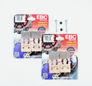 EBC Sintered Brake Pad Set FA369/4HH - 2 Pair with Caliper Pins-1