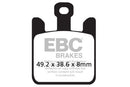 EBC Sintered Brake Pad Set FA369/4HH - 2 Pair with Caliper Pins-5