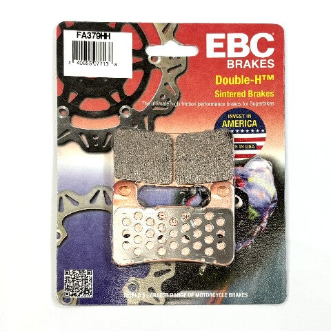 EBC Sintered Brake Pads and Caliper Pad Pins Front for select Suzuki models