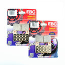 EBC Sintered Brake Pad Set - 2 Pr FA379HHx2 for select Kawasaki & Suzuki models-3