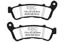 EBC Sintered Brake Pad Set - 2 Pair FA380HH for select Yamaha models-3