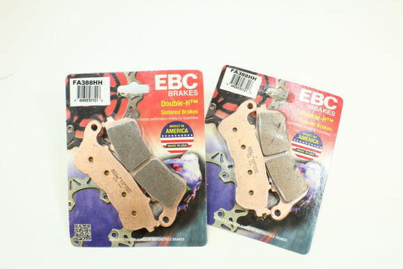 EBC Sintered Brake Pad Set - 2 Pair FA388HHx2