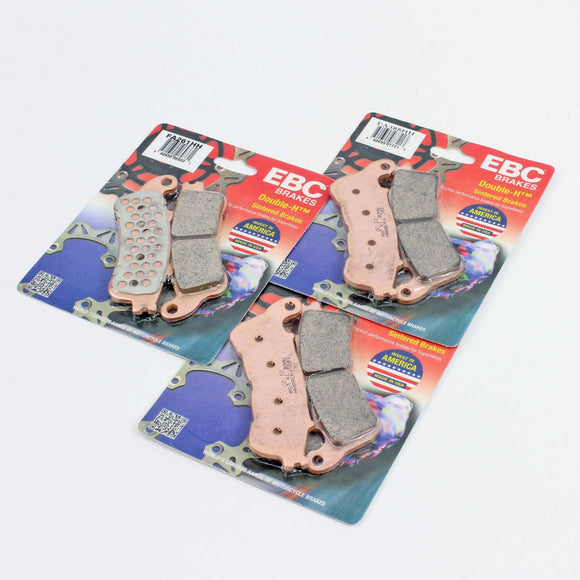 EBC Sintered Brake Pads FA379HH 3 Pairs Front+Rear for select Honda models
