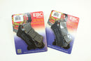 EBC Organic Brake Pad Set - 2 Pair FA388 for select Honda & Suzuki models-1