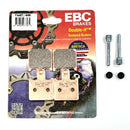EBC Sintered Brake Pads and Caliper Pad Pins Front for select Kawasaki models-1