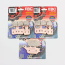 EBC HH Sintered Brake Pad Set for 2007-2014 Yamaha YZF-R1 (6 Caliper) Front Rear-1