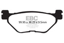 EBC Sintered Brake Pad Set FA379HH - 3 Pairs Front/Rear for 2009-16 Yamaha Vmax VMX1700-3