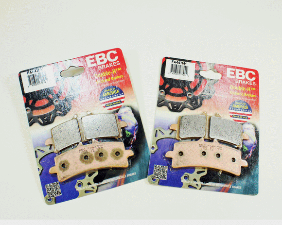 EBC Sintered Brake Pad Set - 2 Pair FA447HH for select Aprilia RSV4 models