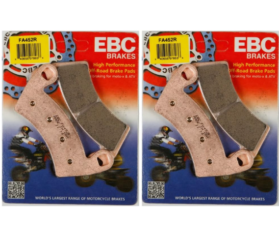 EBC Brakes FA452R Severe Duty Sintered Brake Pads 2 pack – Fits Polaris RZR 800 / 900 / 1000 & Ranger Series