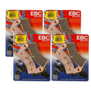 EBC FA452R Sintered Brake Pads 4-Pack Front & Rear for Polaris RZR XP 1000, RZR XP 4 900, Ranger Crew 800, Ranger 6x6-5