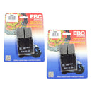 EBC FA45 Organic Brake Pad Set - 2 Pair for 1981 Honda CB650C CB750C Custom-1