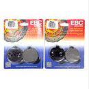 EBC Organic Brake Pad Set - 2 Pair FA62 for 1979-80 Kawasaki KZ1000E-1