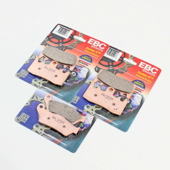 EBC Sintered Brake Pad Set FA379HH - 3 Pairs for Front/Rear Calipers