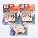 EBC Sintered Brake Pad Set FA379HH - 3 Pairs for Front/Rear Calipers-1